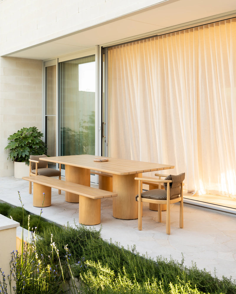 Drum Outdoor Chair Dining Package - 240cm