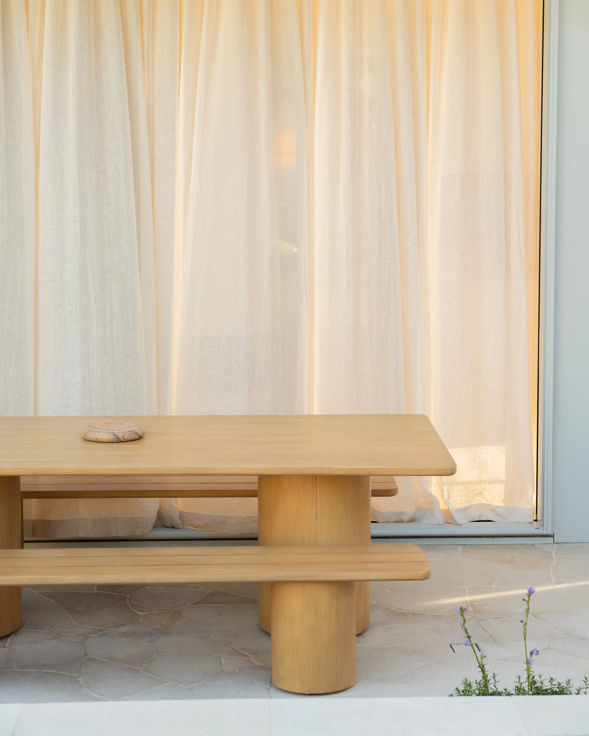 Drum Outdoor Bench Dining Package - 200cm