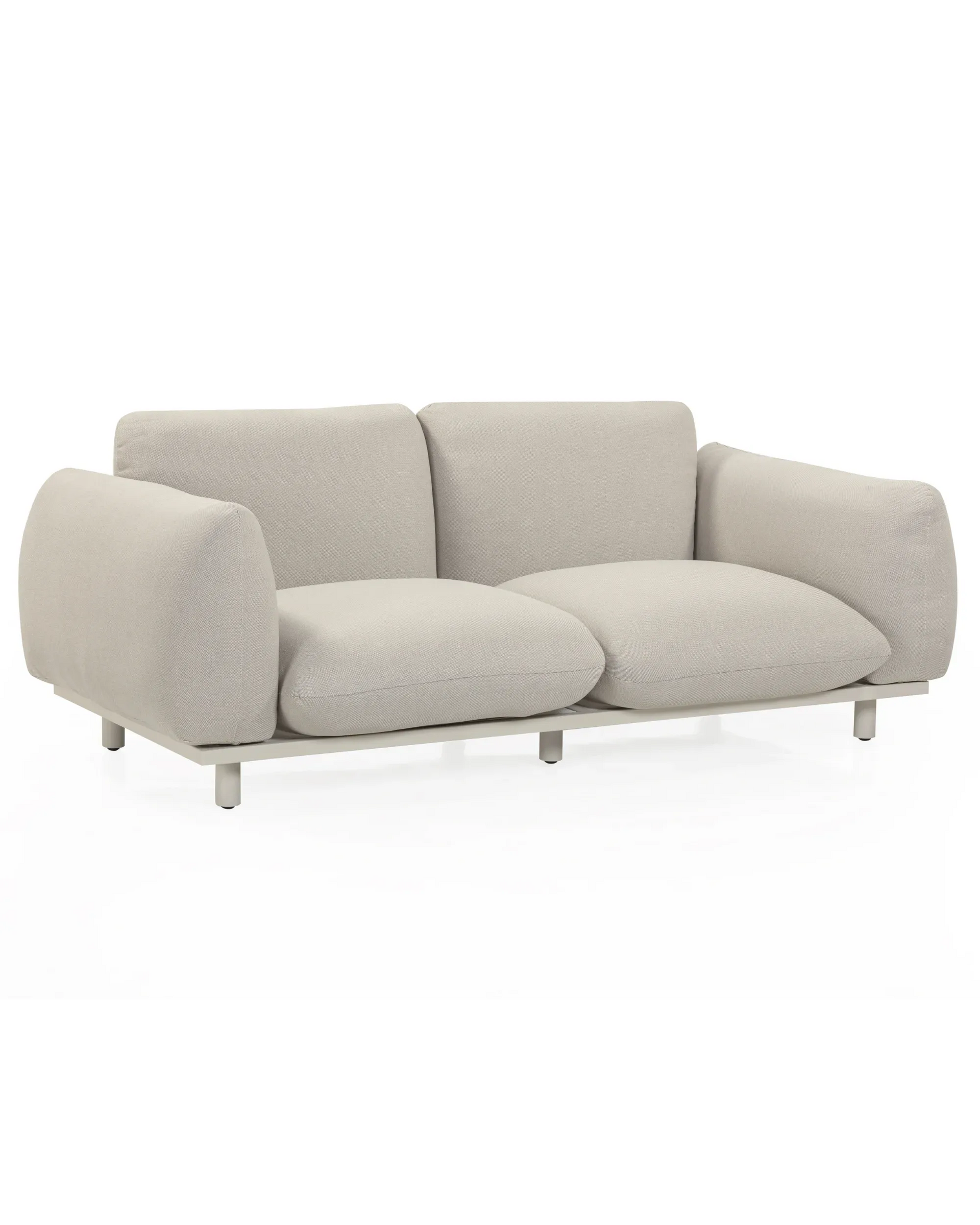 Boston Outdoor 3 Seater Sofa - Shell