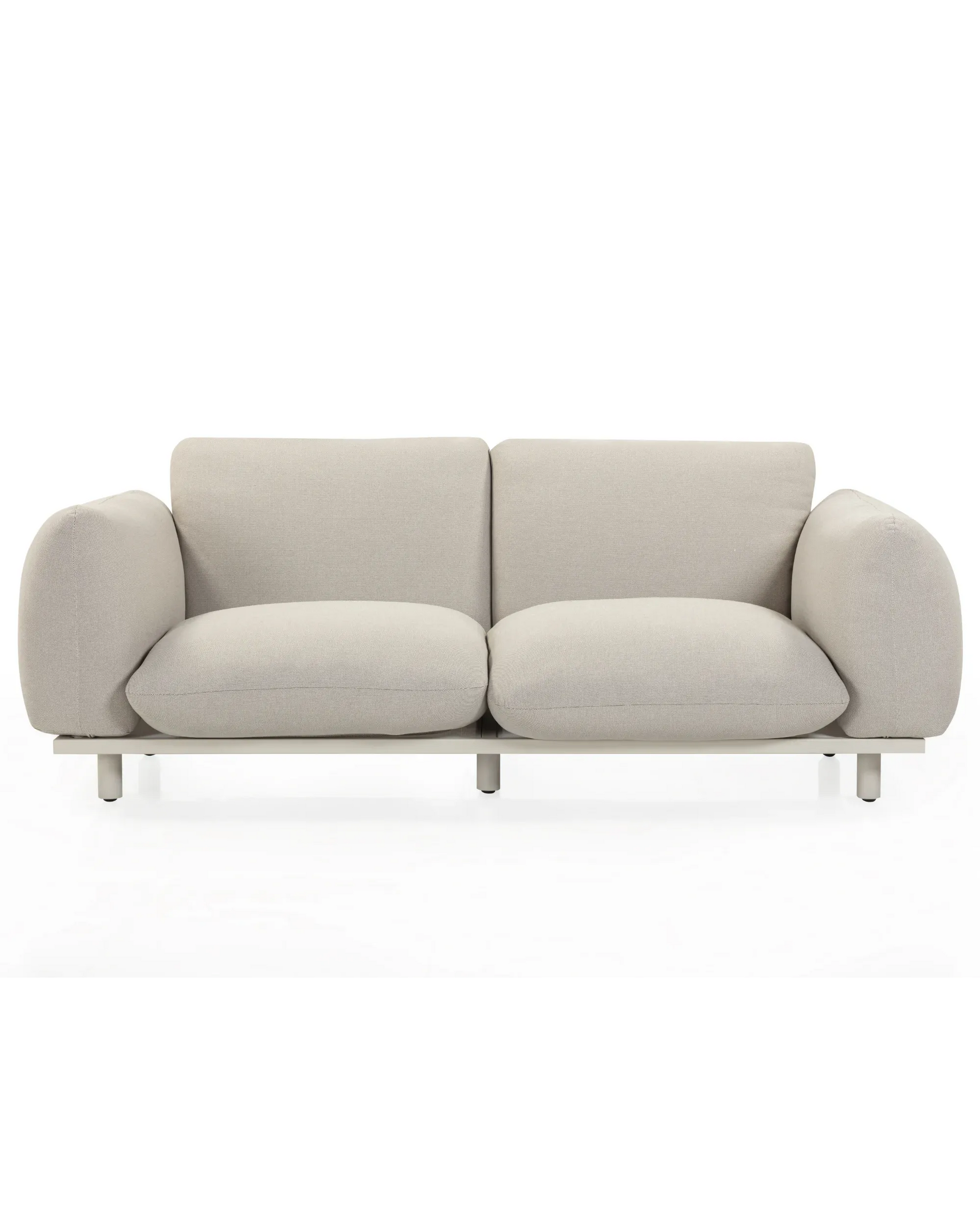 Boston Outdoor 3 Seater Sofa - Shell