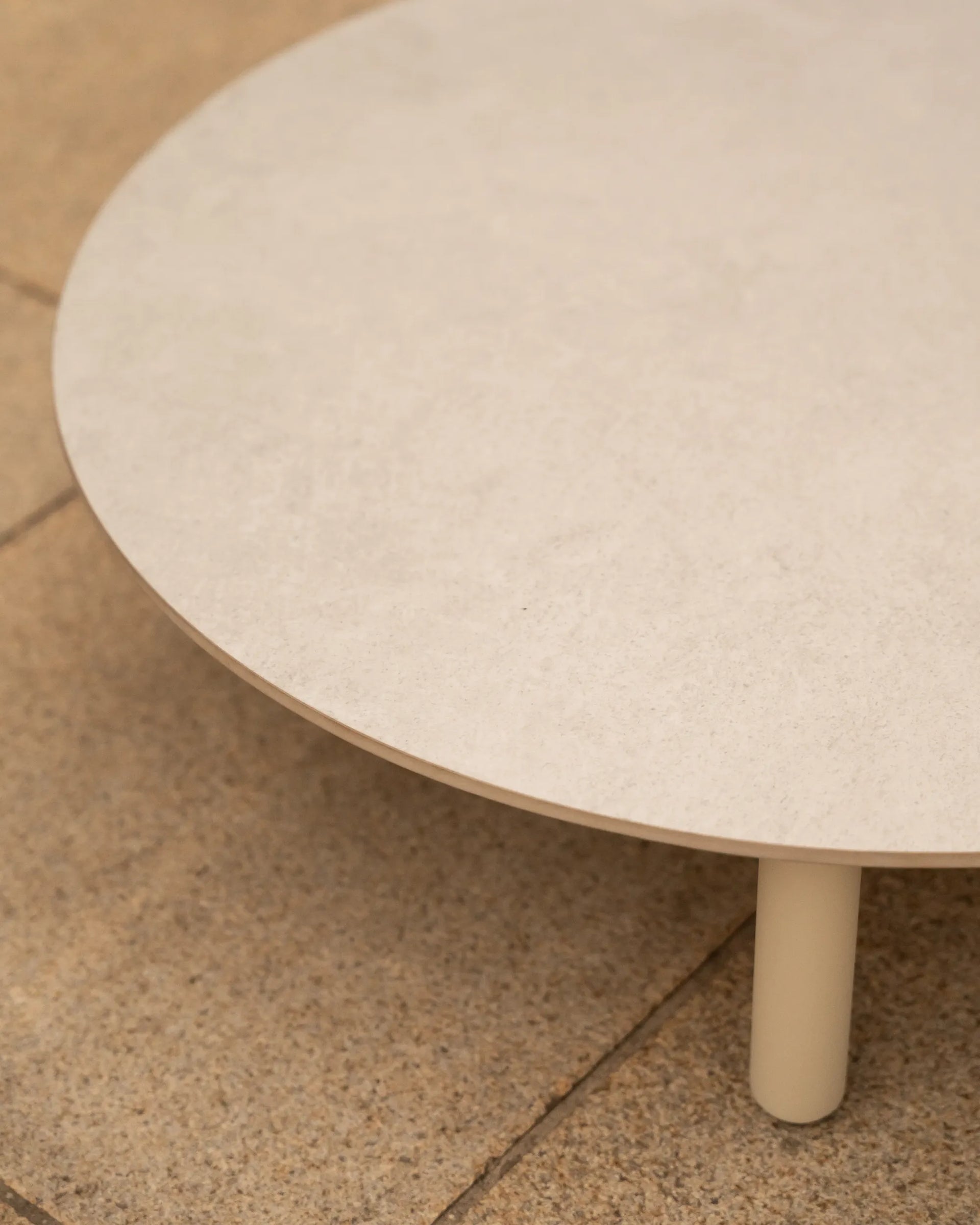 Boston Outdoor Medium Coffee Table - Light Stone