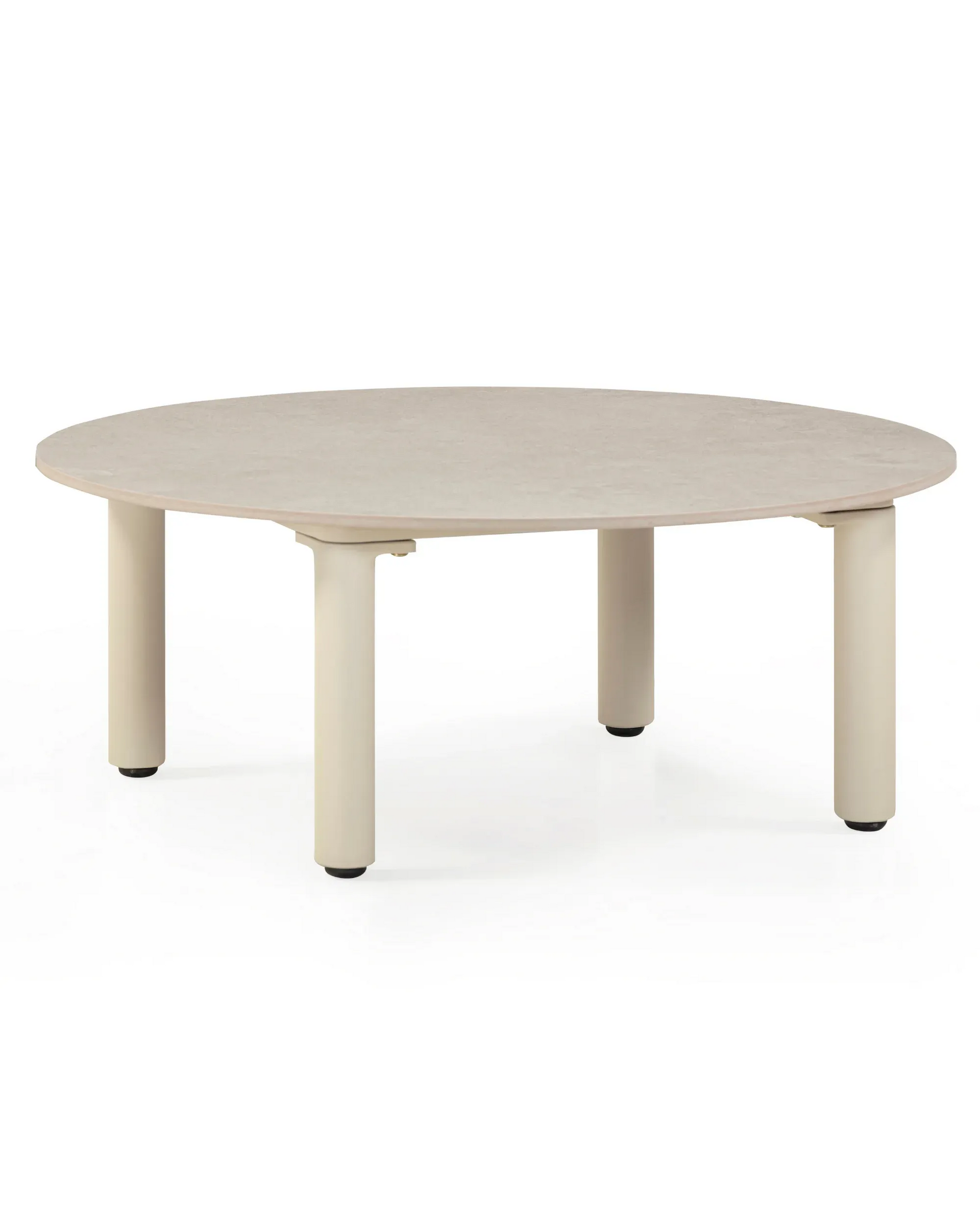 Boston Outdoor Tall Coffee Table - Light Stone