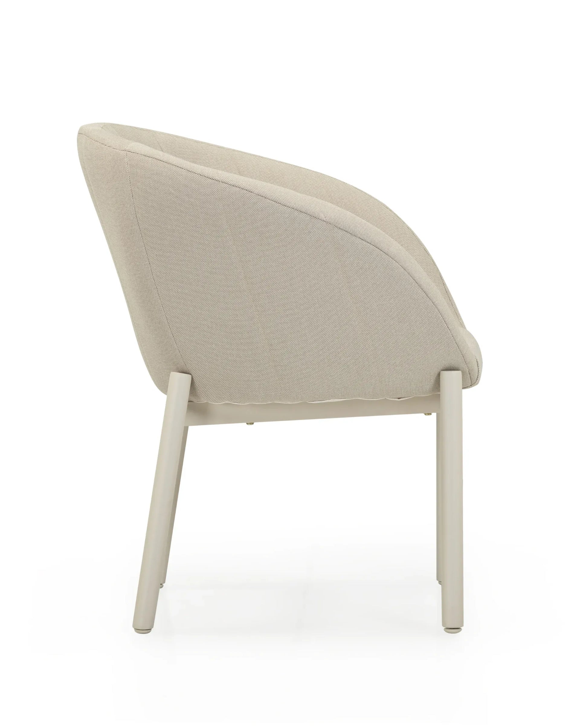 Selena Outdoor Dining Chair - Shell