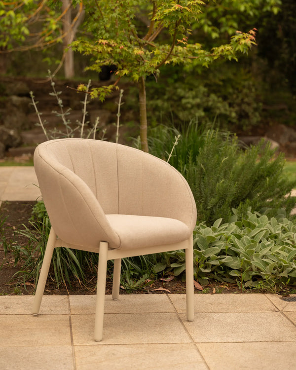 Selena Outdoor Dining Chair - Shell