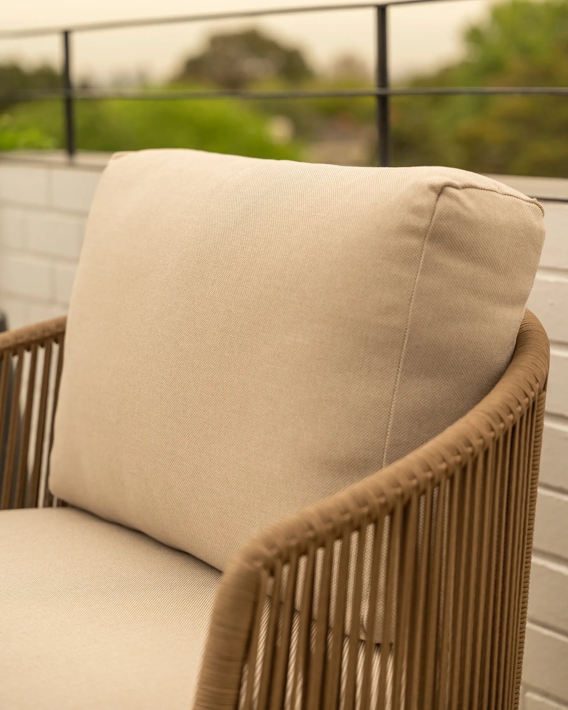 Vesta Outdoor Armchair - Husk