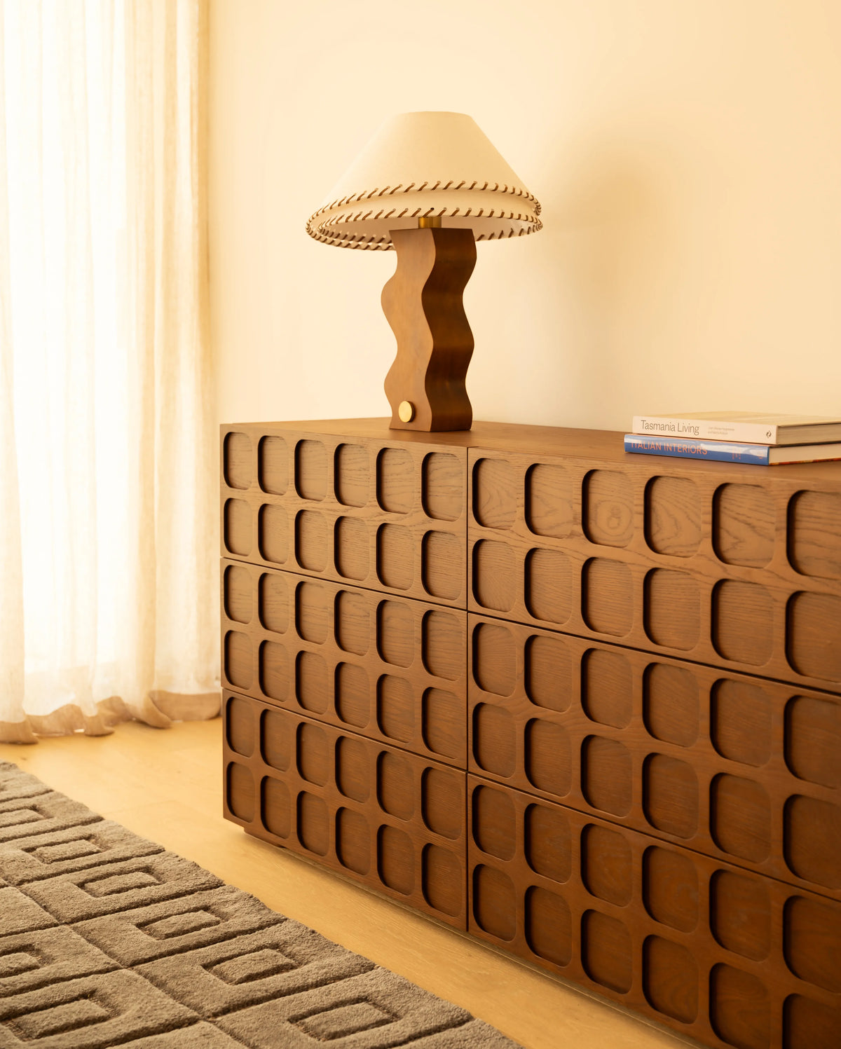 Embellish 6 Drawer Chest - Deep Oak
