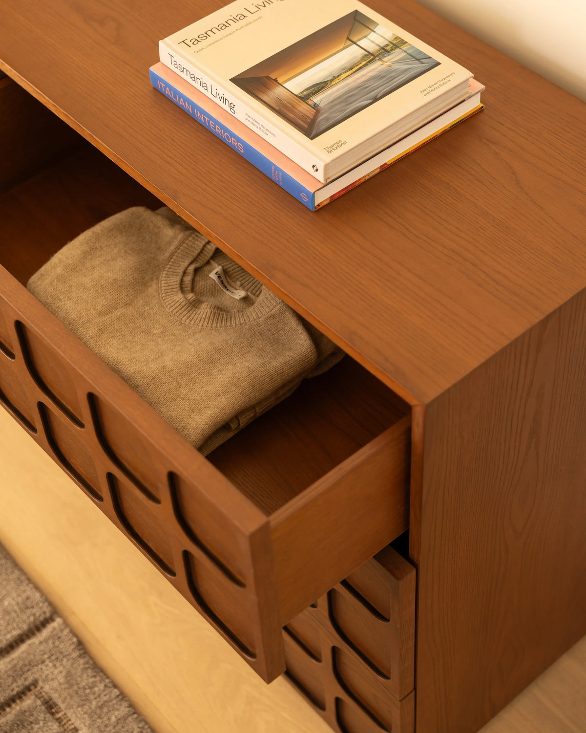 Embellish 6 Drawer Chest - Deep Oak