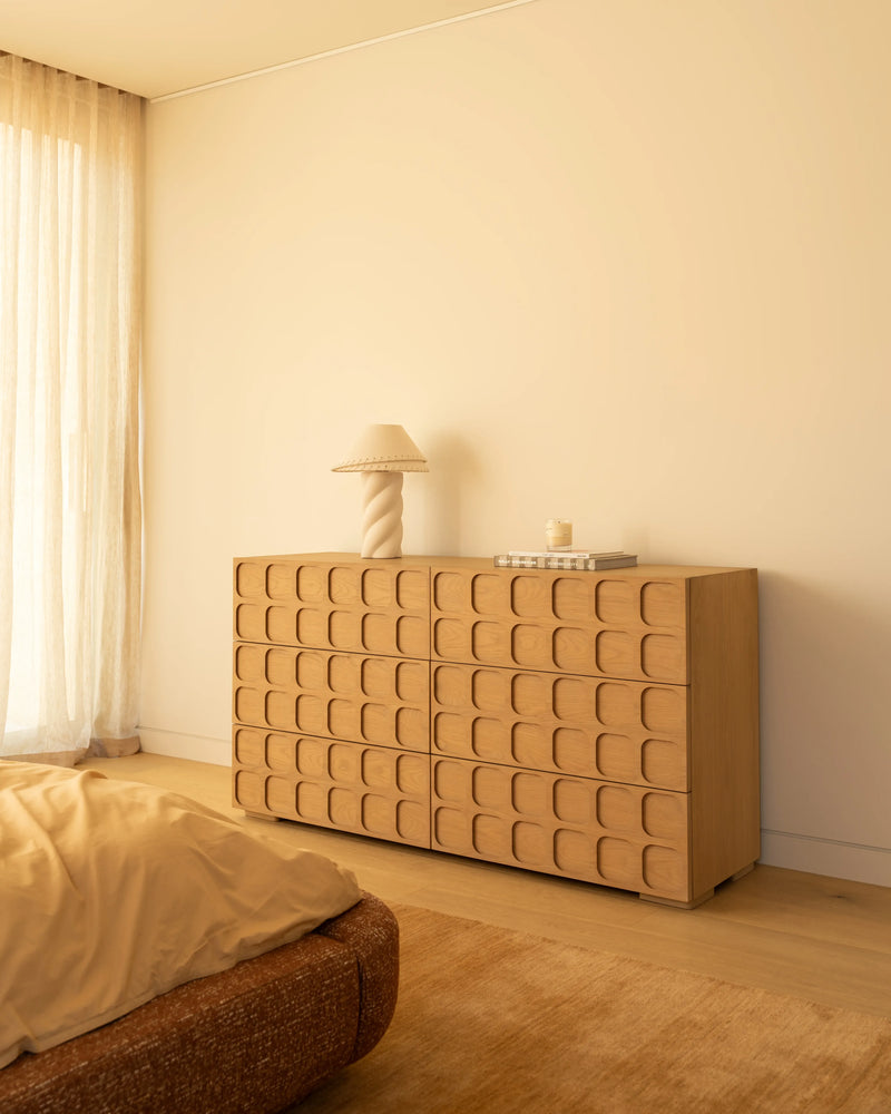 Embellish 6 Drawer Chest - Light Oak