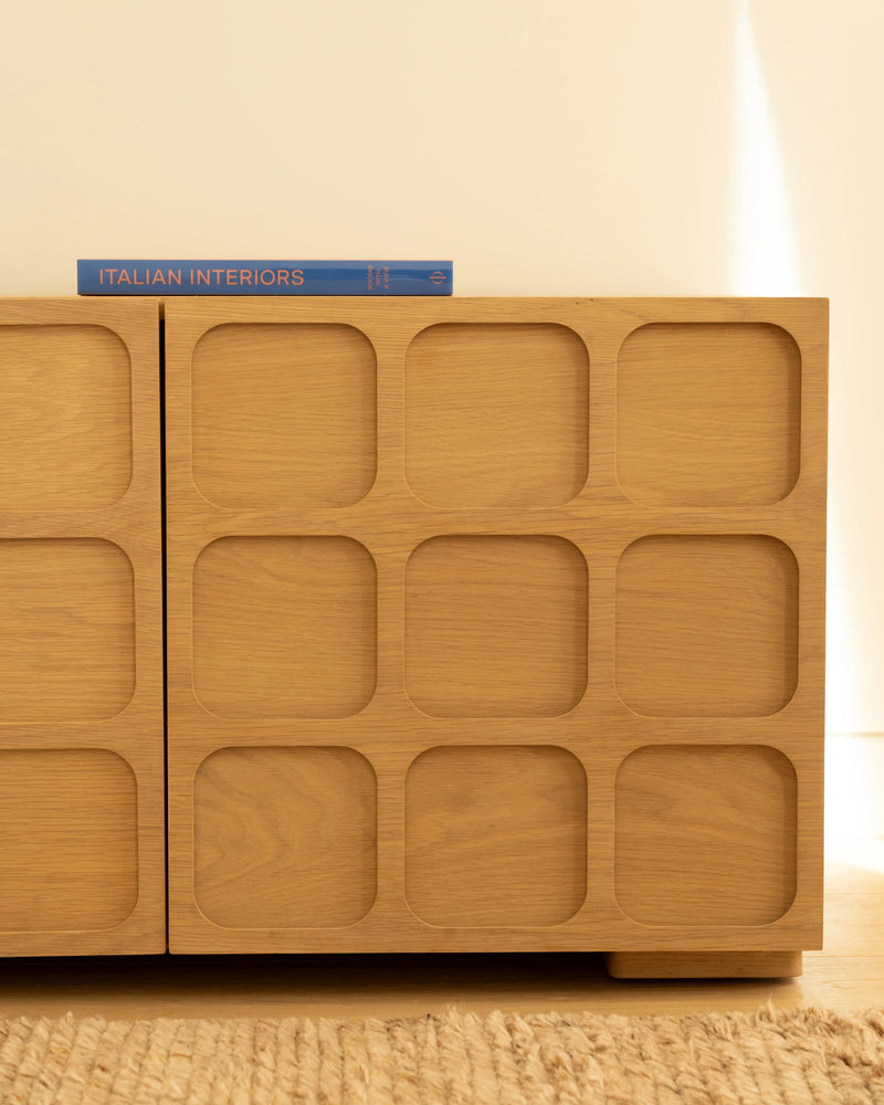 Embellish Entertainment Unit 195cm - Light Oak