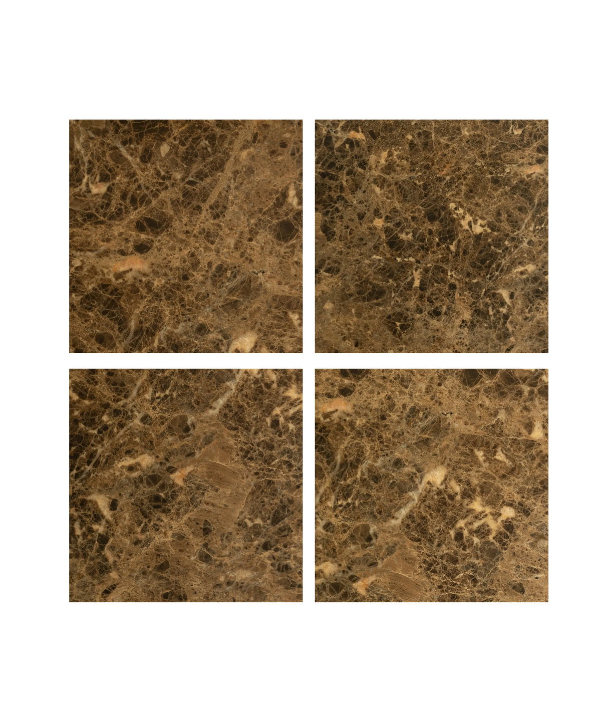 Check Console Table - Espresso Marble