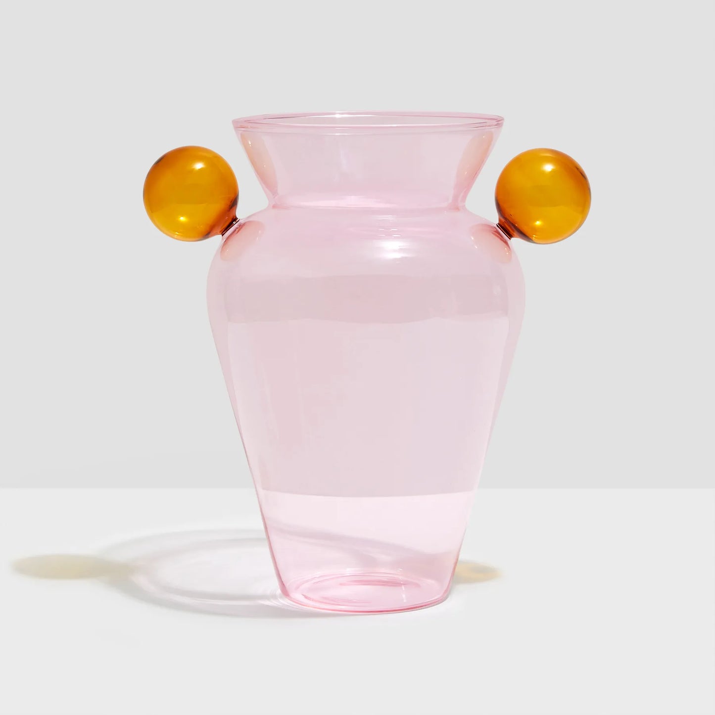 Geo Vase - Pink/Amber