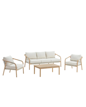 Burnett Outdoor Living Package - Eucalyptus / Beige