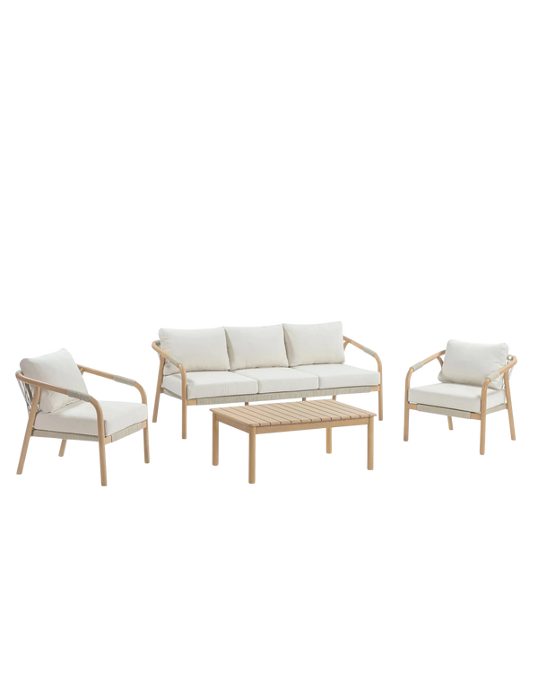 Burnett Outdoor Living Package - Eucalyptus / Beige