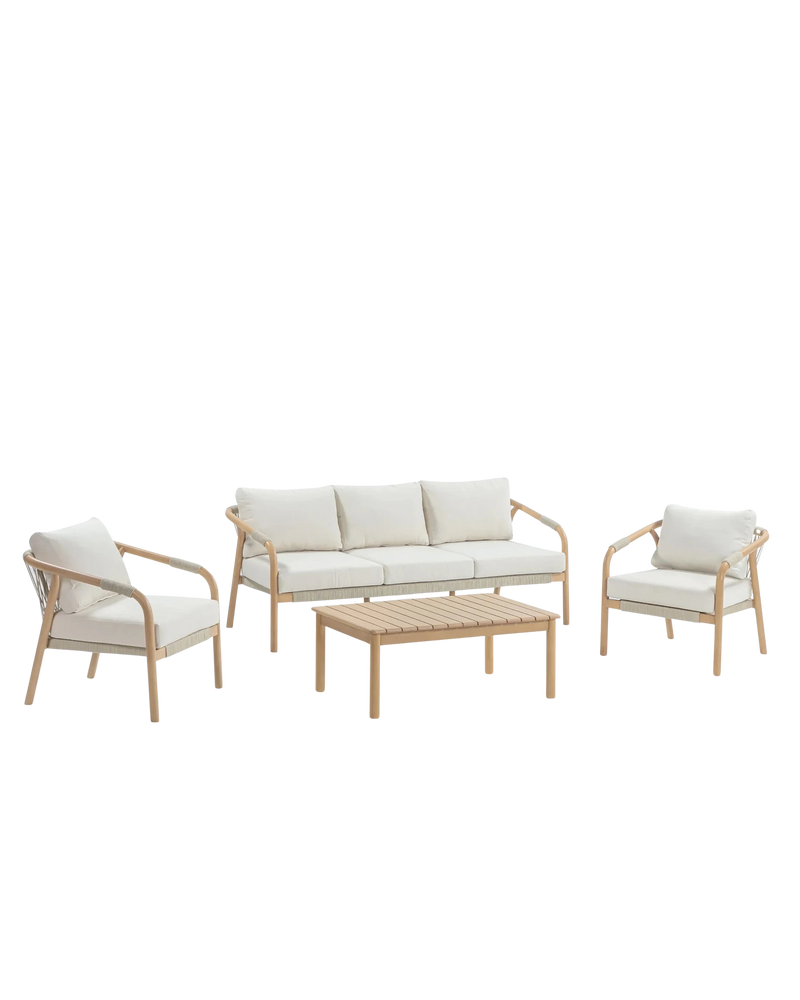 Burnett Outdoor Living Package - Timber / Beige