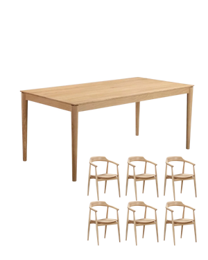 Gather Dining Package - 180cm / Oak