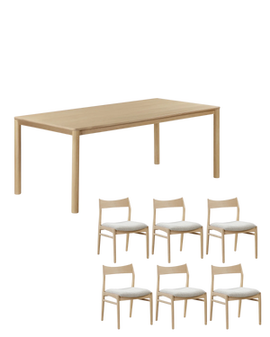 Pure Dining Package - 180cm / Copenhagen Grey