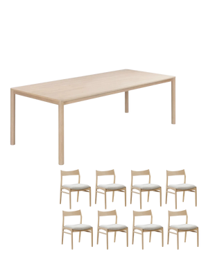 Pure Dining Package - 240cm / Copenhagen Grey