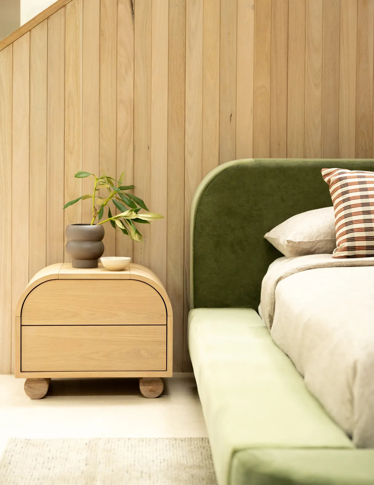 Floss King Bed - Opal Forest