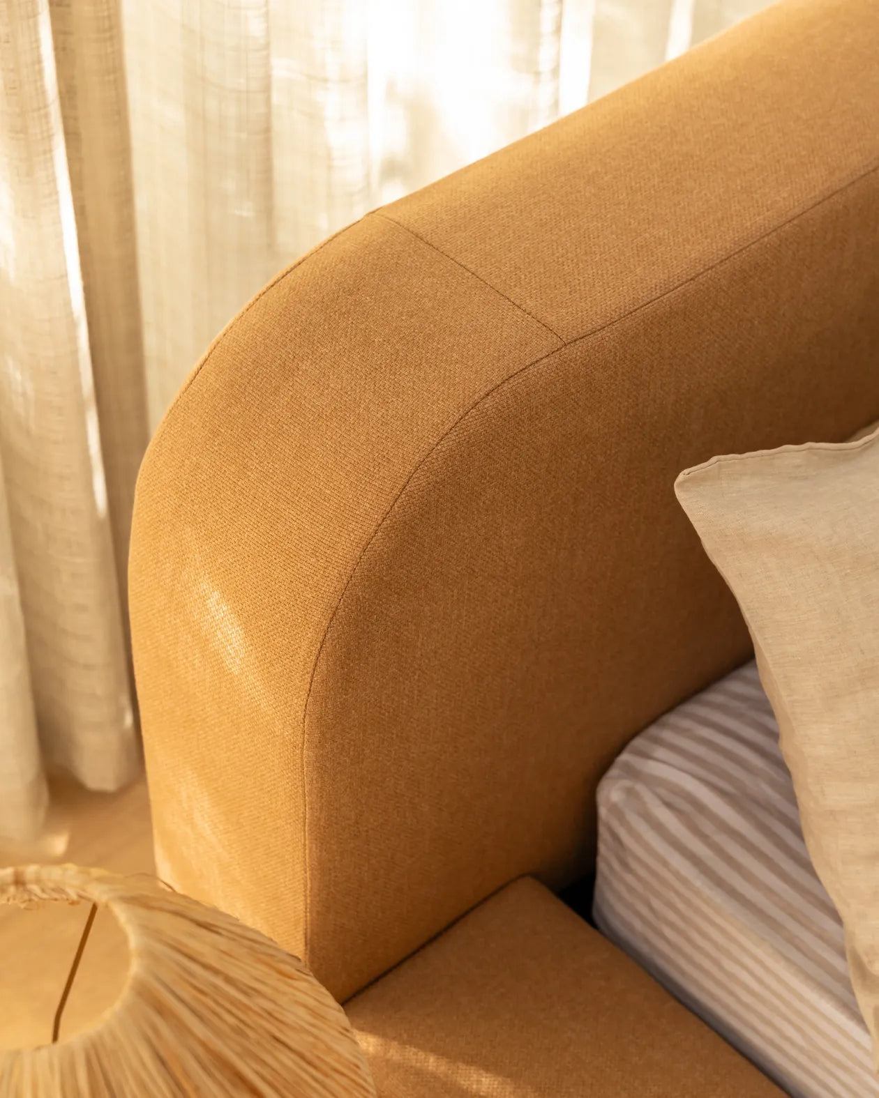 Floss Queen Bed - Fossil Fawn