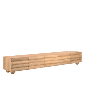 Flow Entertainment Unit 260cm - Oak