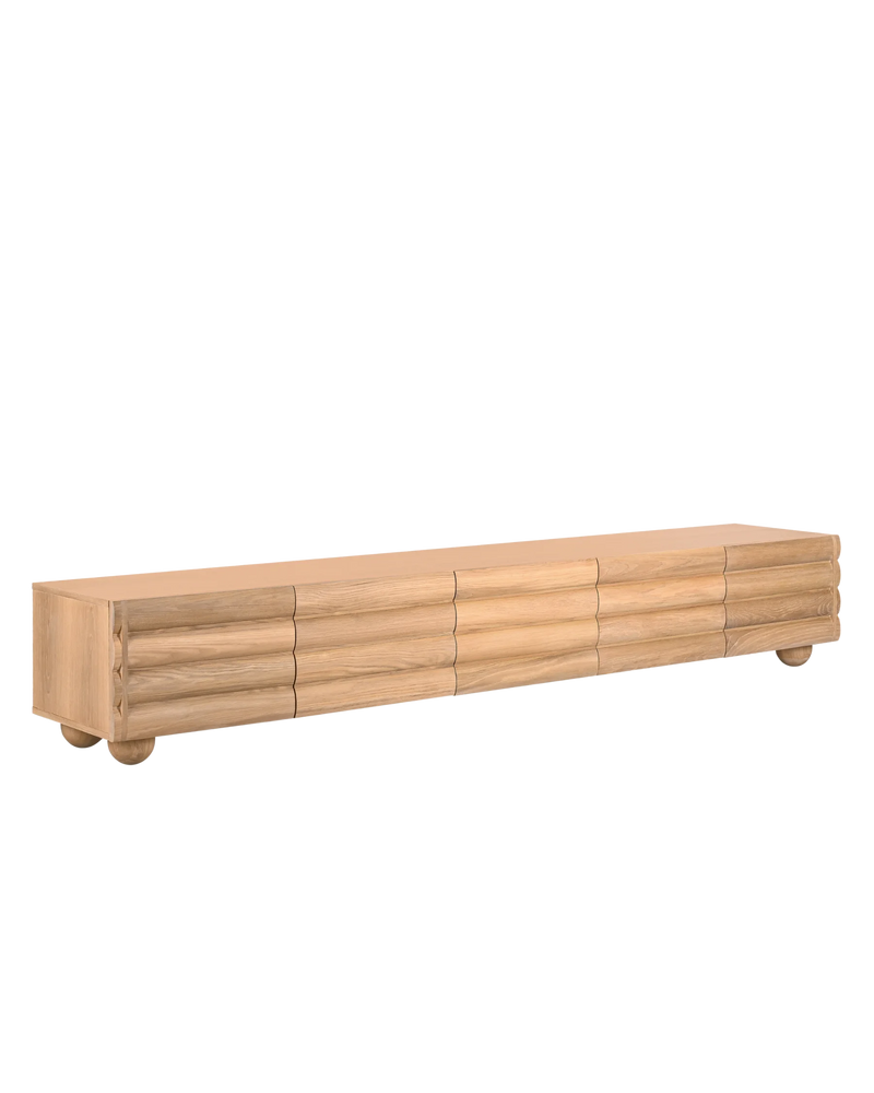 Flow Entertainment Unit 260cm - Oak