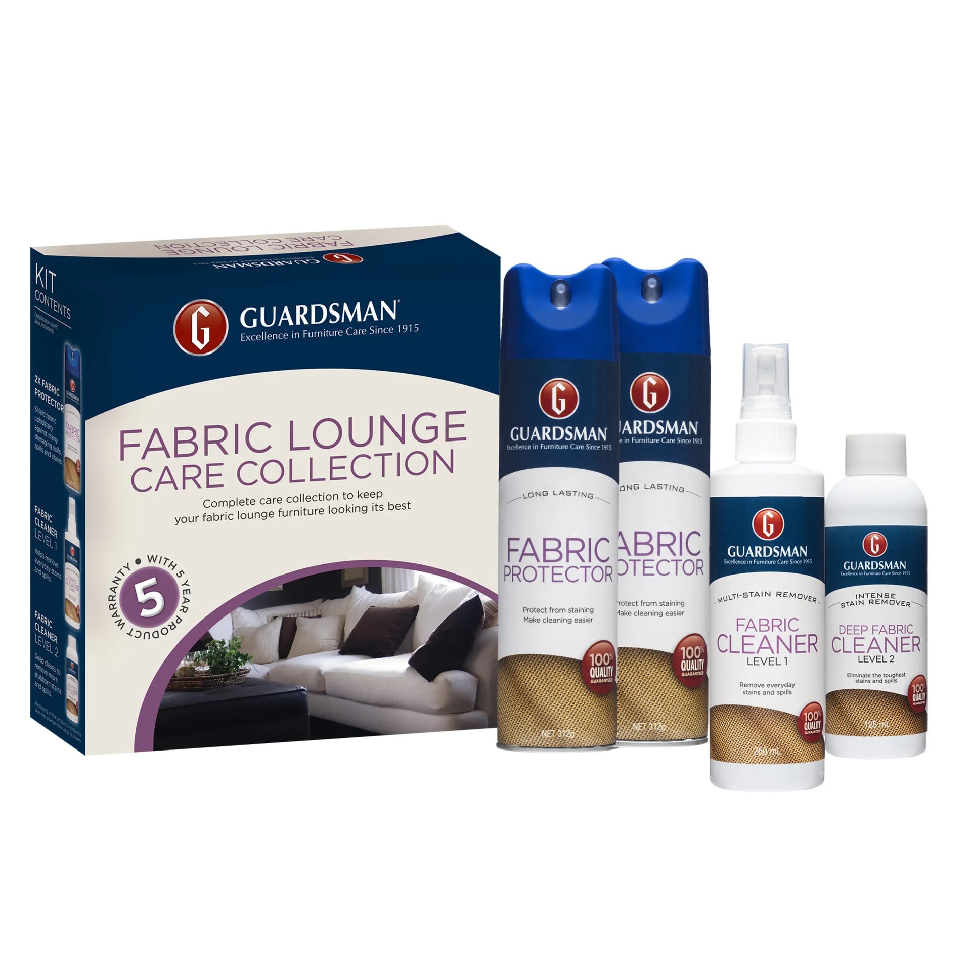 Fabric Lounge Care Collection, 1 Seat