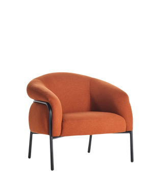 Belly Armchair- Sunday Rust