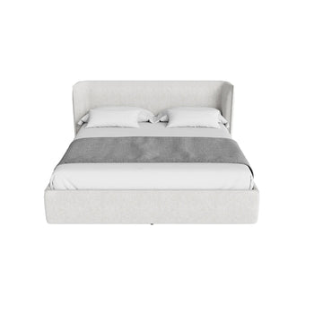 Embrace Queen Bed - Silex Off White