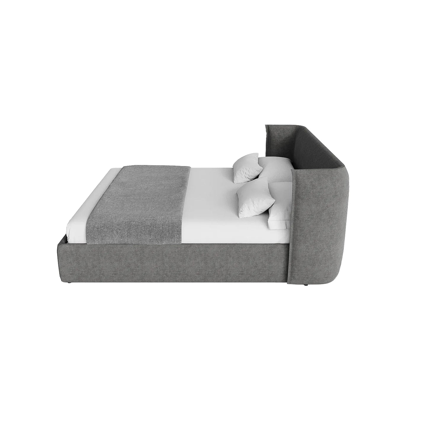 Embrace Queen Bed - Silex Shadow