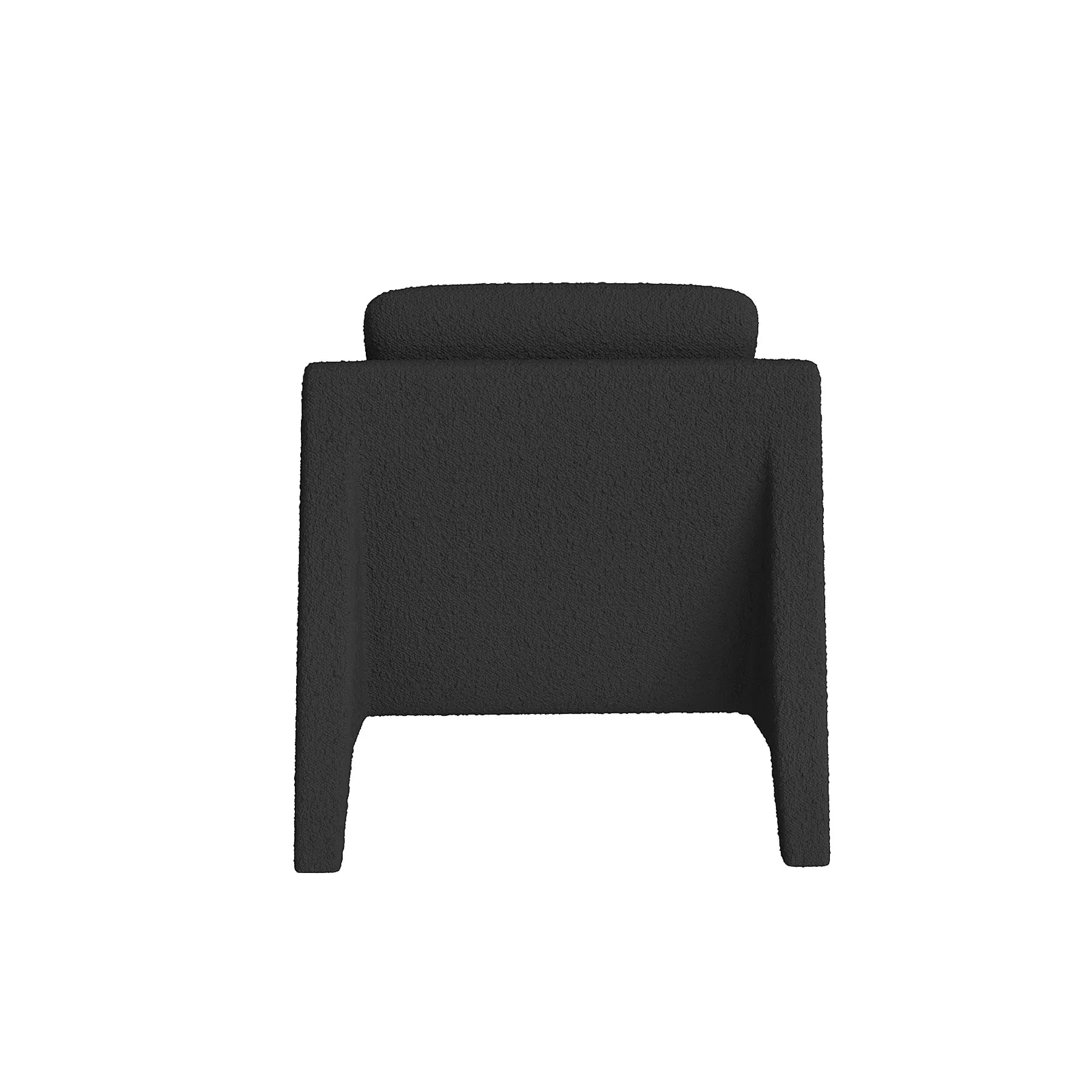 Guardian Lounge Chair - Maya Charcoal Boucle