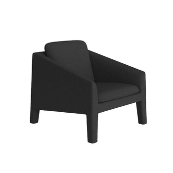 Guardian Lounge Chair - Maya Charcoal Boucle