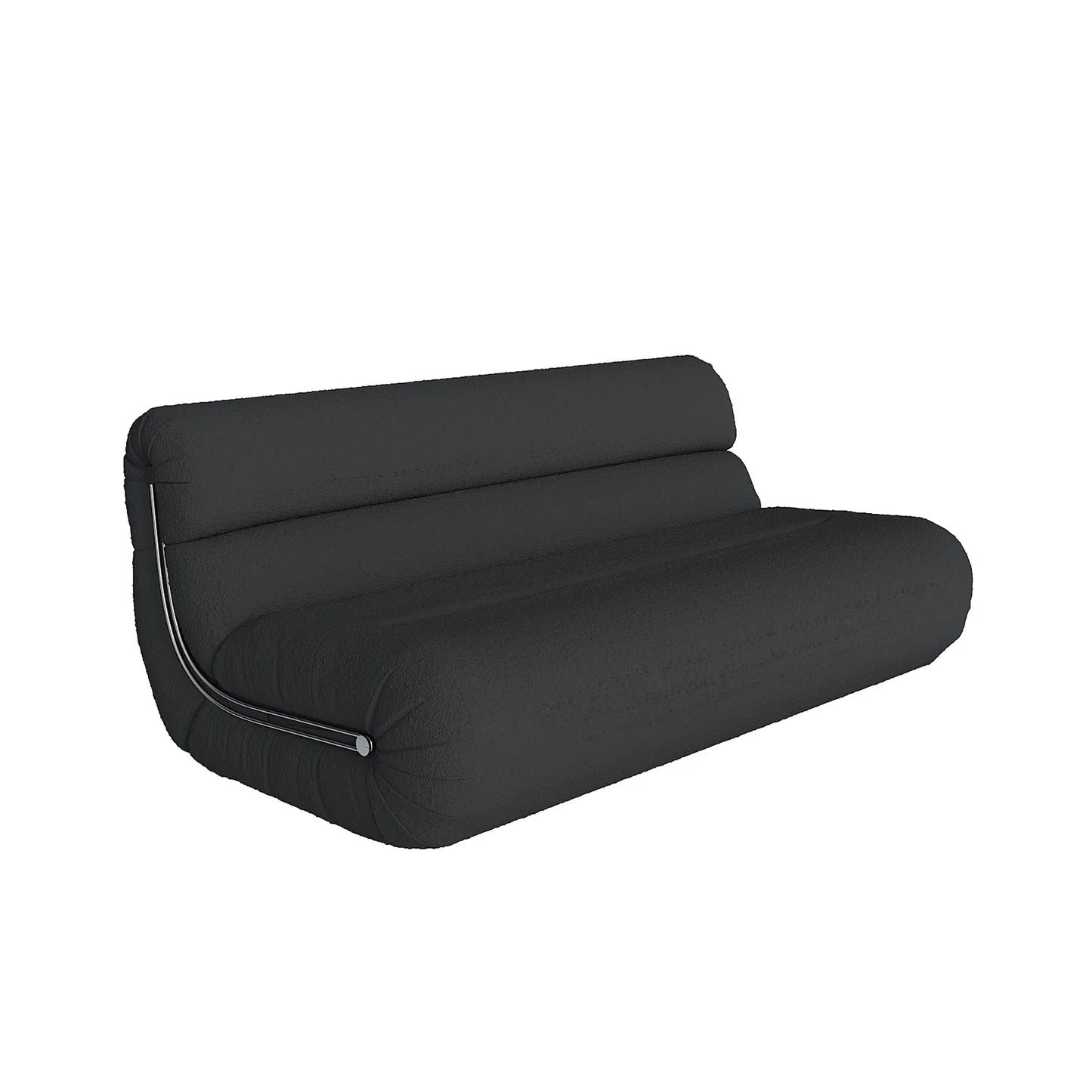Lamian 2 Seater Sofa - Maya Charcoal Boucle