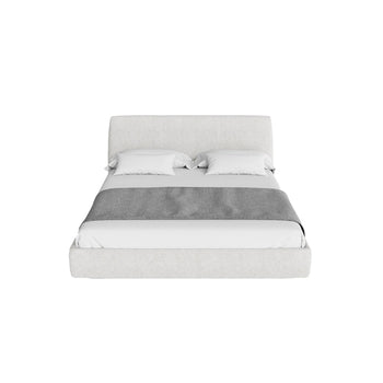 Massif Queen Bed - Silex Off White
