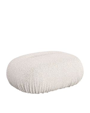 Ondo Ottoman - Maya Cream Boucle