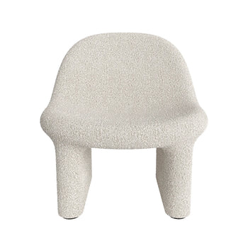 Plump Lounge Chair - Maya Cream Boucle