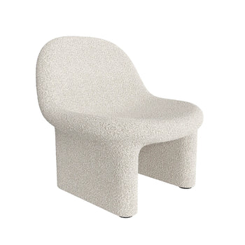 Plump Lounge Chair - Maya Cream Boucle