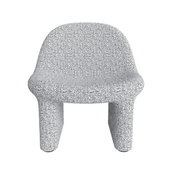 Plump Lounge Chair - Maya Grey Boucle