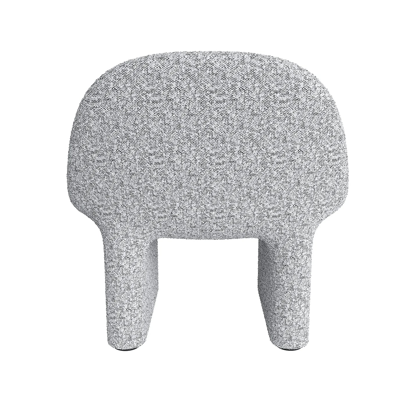 Plump Lounge Chair - Maya Grey Boucle