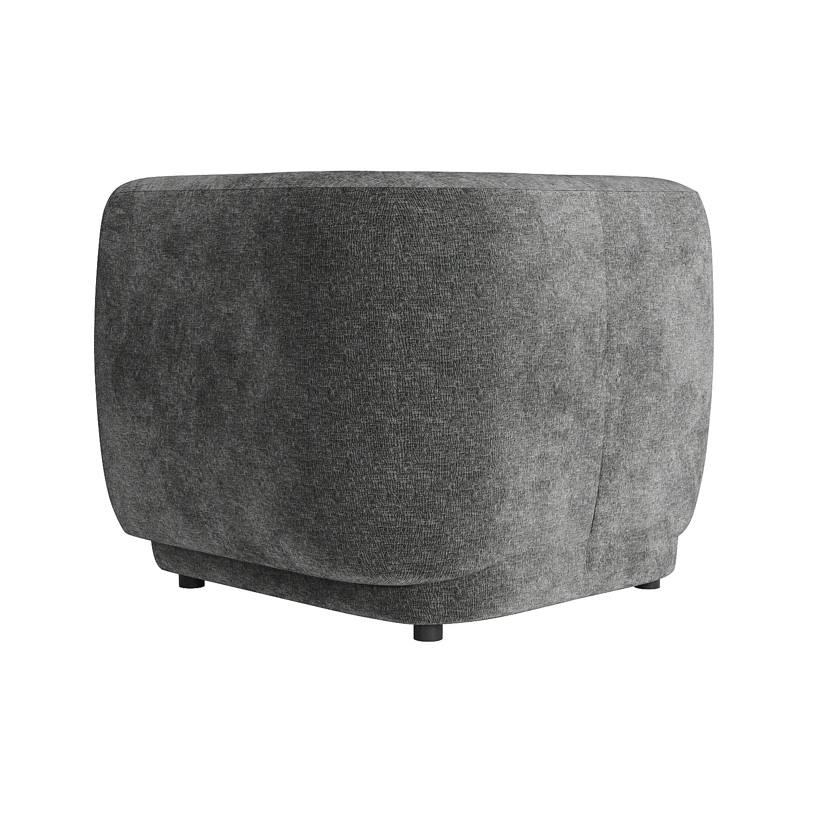 Plum Armchair - City Grey