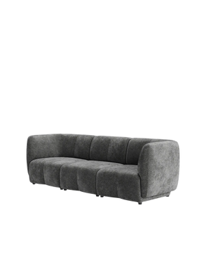 Plum 4 Seater Sofa - City Grey