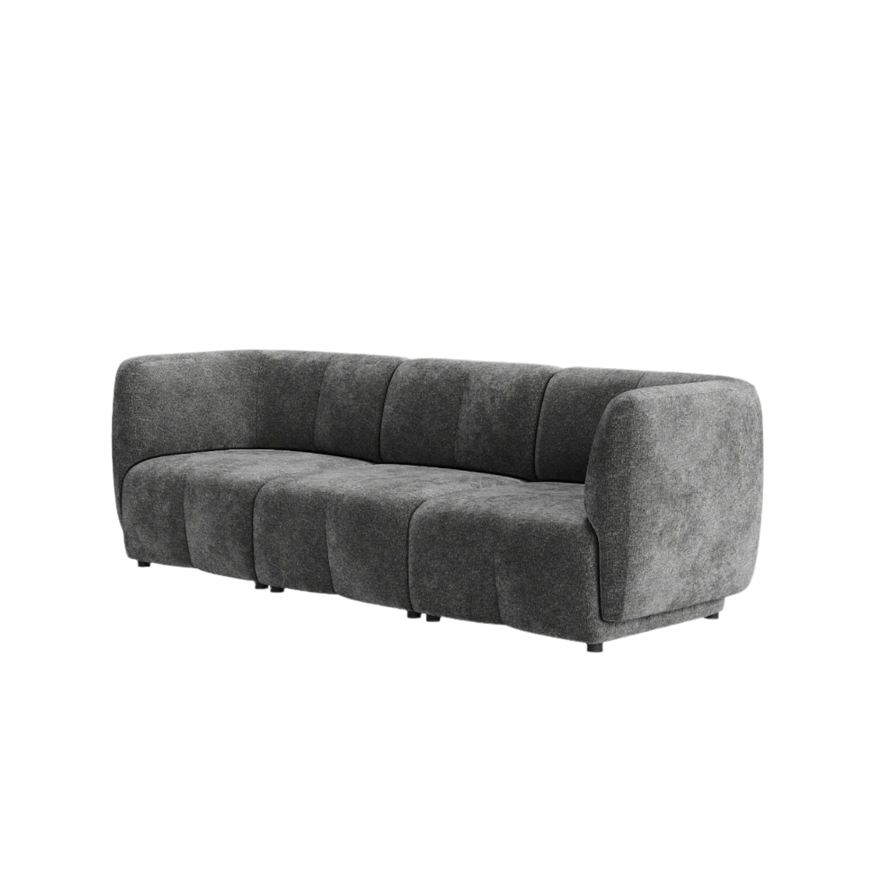 Plum 4 Seater Sofa - City Grey
