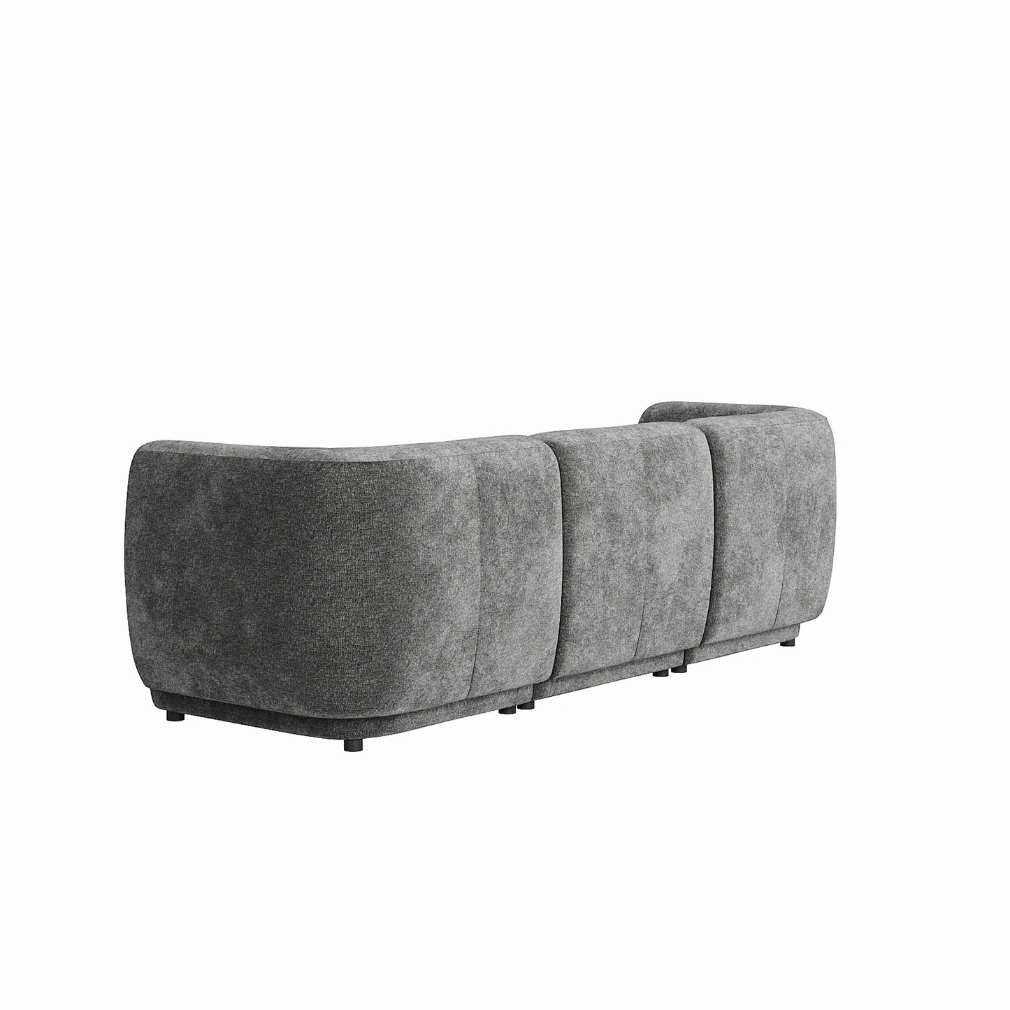 Plum 4 Seater Sofa - City Grey