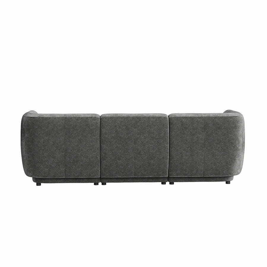 Plum 4 Seater Sofa - City Grey