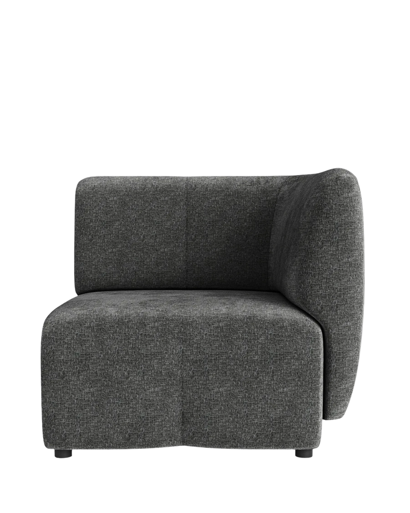 Plum Right Corner Module - City Grey