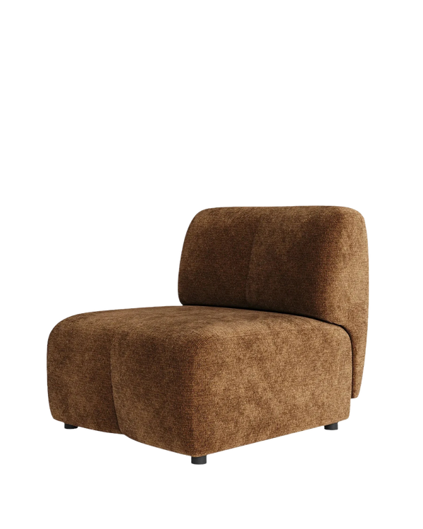 Plum Armless Middle Module - City Auburn