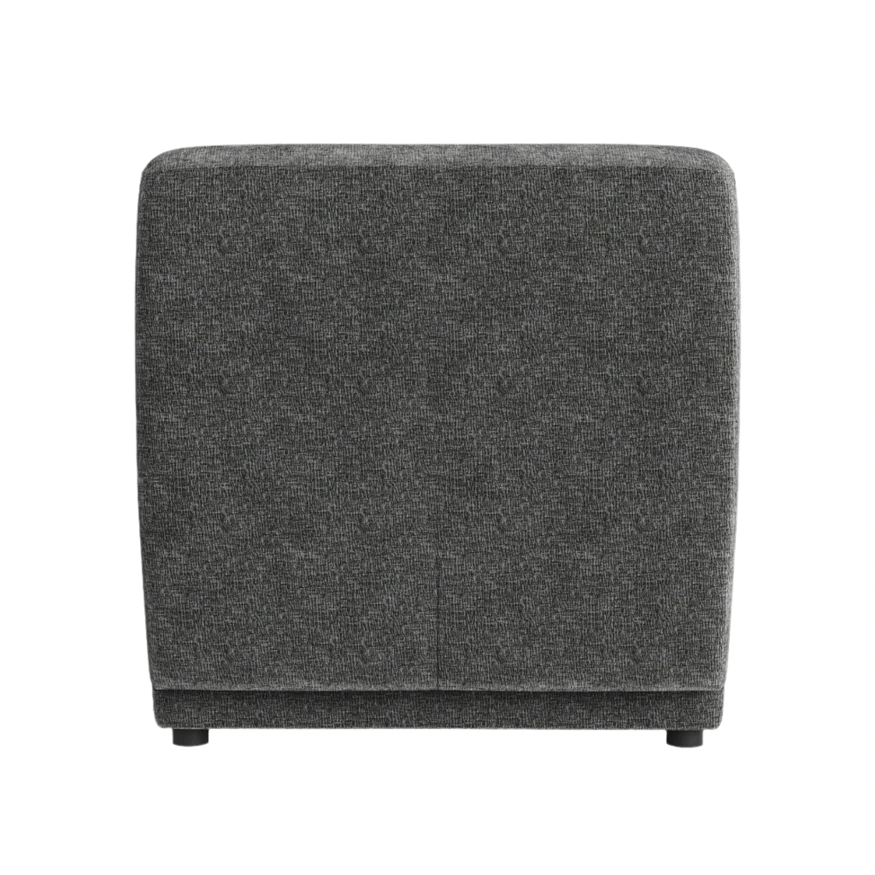 Plum Armless Middle Module - City Grey