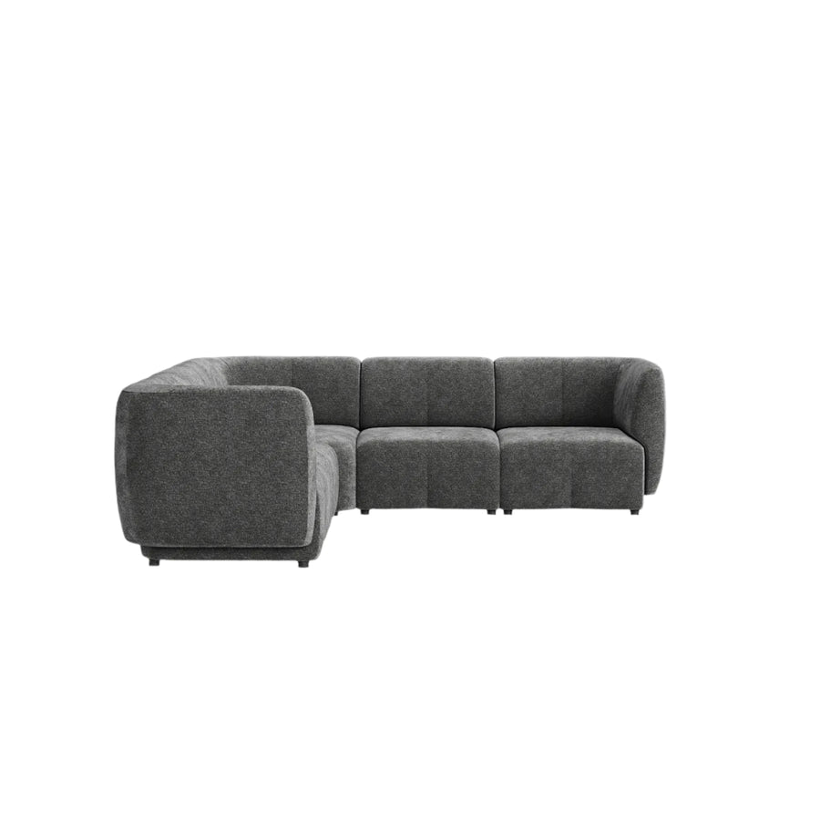 Buy Plum Corner Sofa City Grey by Grado online RJ Living