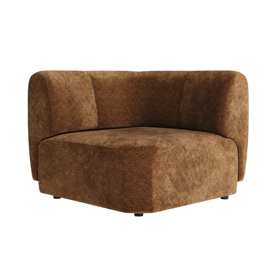 Plum Chaise Corner Module - City Auburn