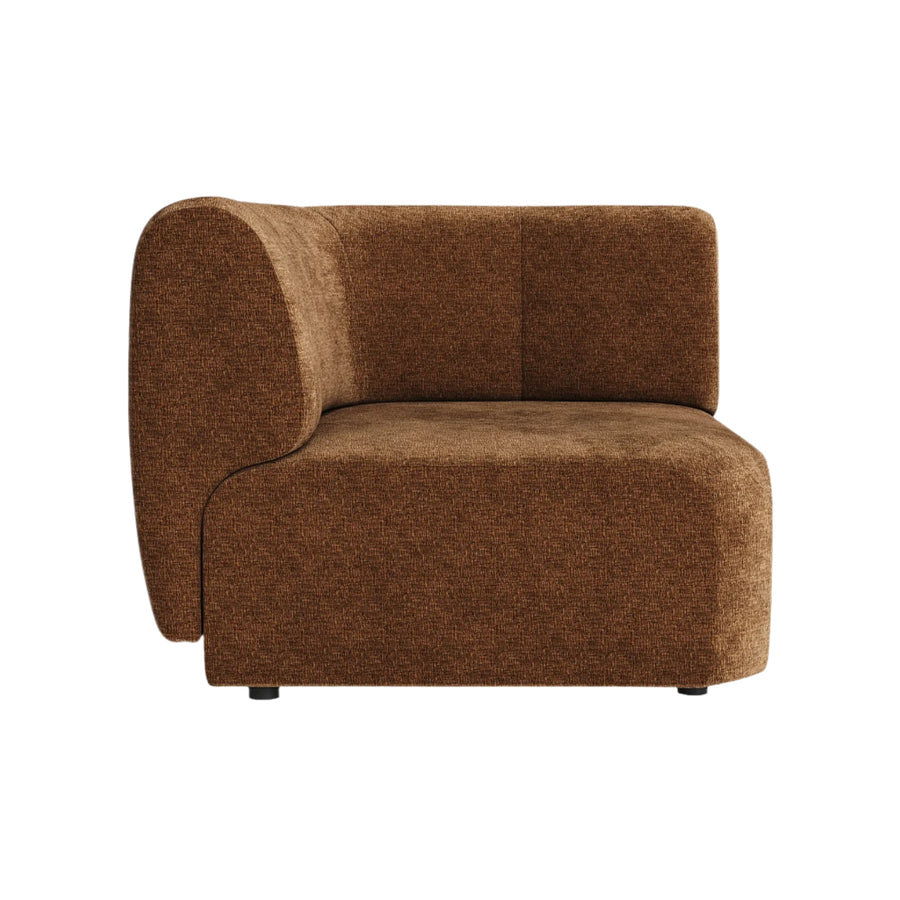 Plum Chaise Corner Module - City Auburn