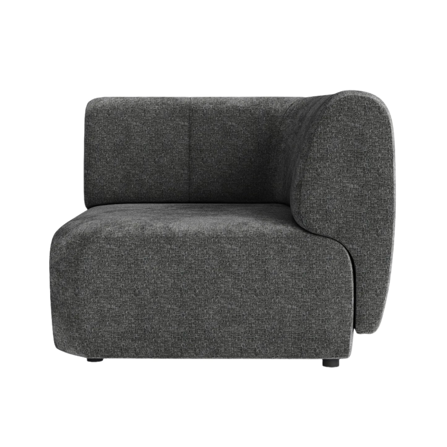 Plum Chaise Corner Module - City Grey